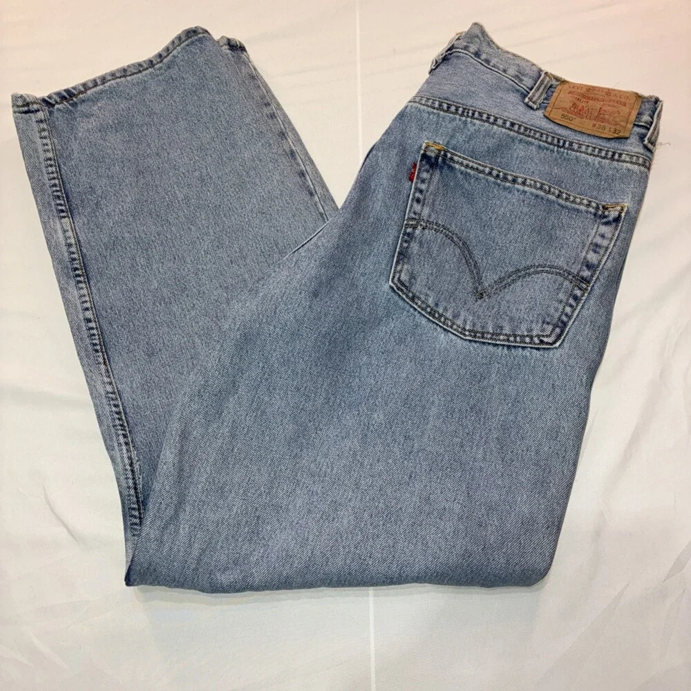 Levi Strauss 550 Relaxed Fit Y2K Jeans Men’s 38x32 (Waist 35)‎ Blue